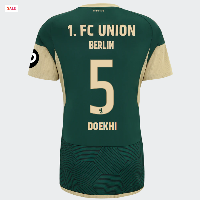 union ausweichtrikot 1. männer 2324 – 5 – doekhi | 1. FC Union Berlin Trikots & Fußballschuhe Online Kaufen
