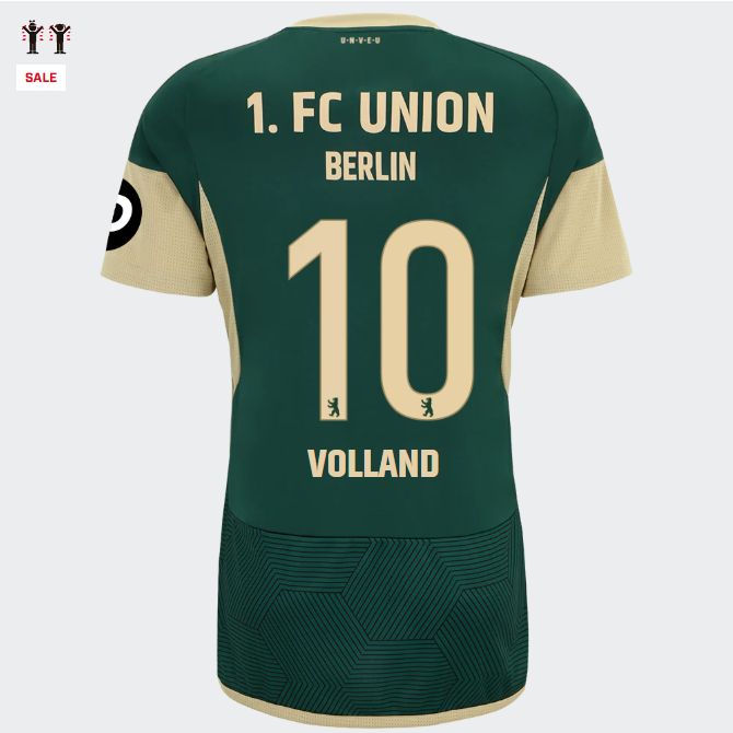 union ausweichtrikot 1. männer 2324 – kinder – 10 – volland | 1. FC Union Berlin Trikots & Fußballschuhe Online Kaufen