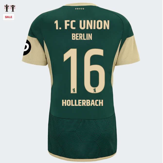 union ausweichtrikot 1. männer 2324 – kinder – 16 – hollerbach | 1. FC Union Berlin Trikots & Fußballschuhe Online Kaufen