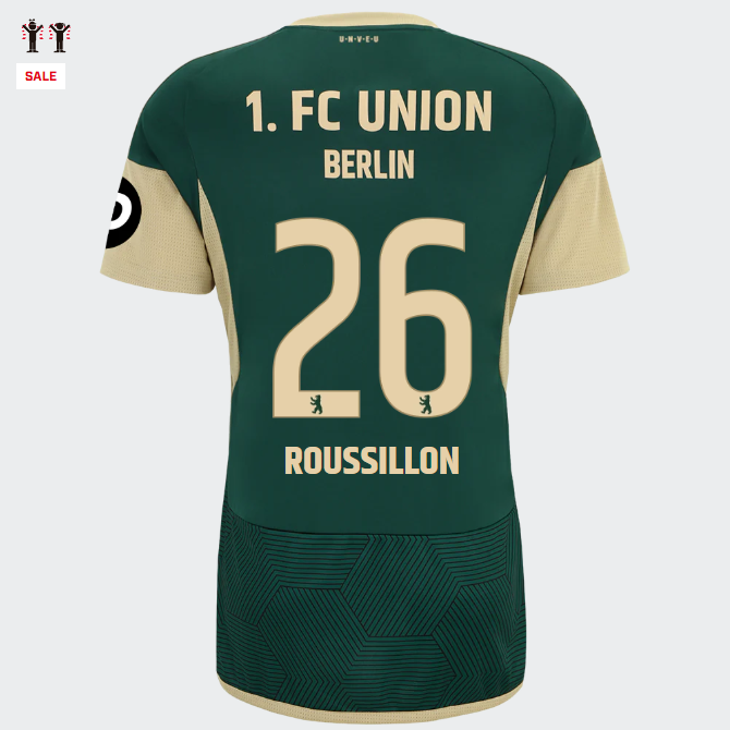 union ausweichtrikot 1. männer 2324 – kinder – 26 – roussillon | 1. FC Union Berlin Trikots & Fußballschuhe Online Kaufen