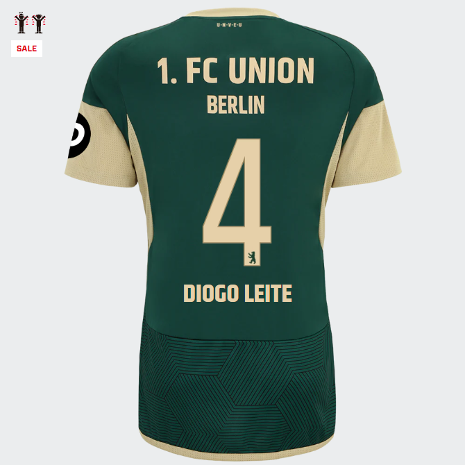 union ausweichtrikot 1. männer 2324 – kinder – 4 – diogo leite | 1. FC Union Berlin Trikots & Fußballschuhe Online Kaufen