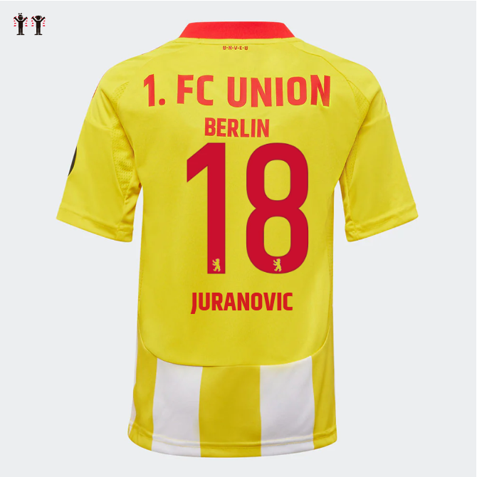 union ausweichtrikot berlin männer 2425 – kinder – 18 – juranovic | 1. FC Union Berlin Trikots & Fußballschuhe Online Kaufen