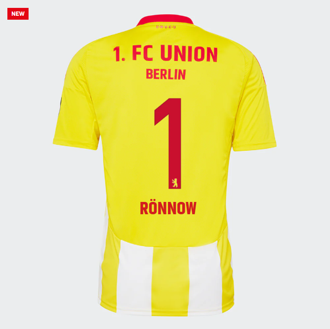 union ausweichtrikot proaf männer 2425 – 1 – rönnow | 1. FC Union Berlin Trikots & Fußballschuhe Online Kaufen