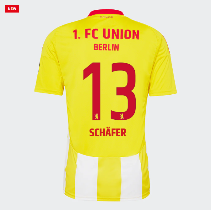 union ausweichtrikot proaf männer 2425 – 13 – schäfer | 1. FC Union Berlin Trikots & Fußballschuhe Online Kaufen