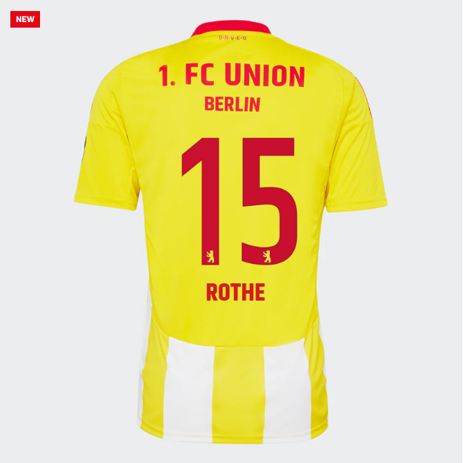 union ausweichtrikot proaf männer 2425 – 15 – rothe | 1. FC Union Berlin Trikots & Fußballschuhe Online Kaufen
