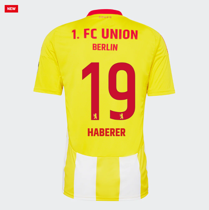 union ausweichtrikot proaf männer 2425 – 19 – haberer | 1. FC Union Berlin Trikots & Fußballschuhe Online Kaufen