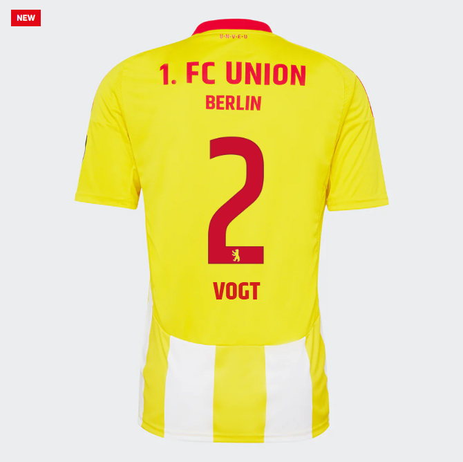 union ausweichtrikot proaf männer 2425 – 2 – vogt | 1. FC Union Berlin Trikots & Fußballschuhe Online Kaufen