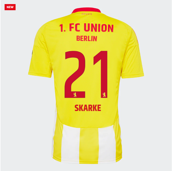 union ausweichtrikot proaf männer 2425 – 21 – skarke | 1. FC Union Berlin Trikots & Fußballschuhe Online Kaufen