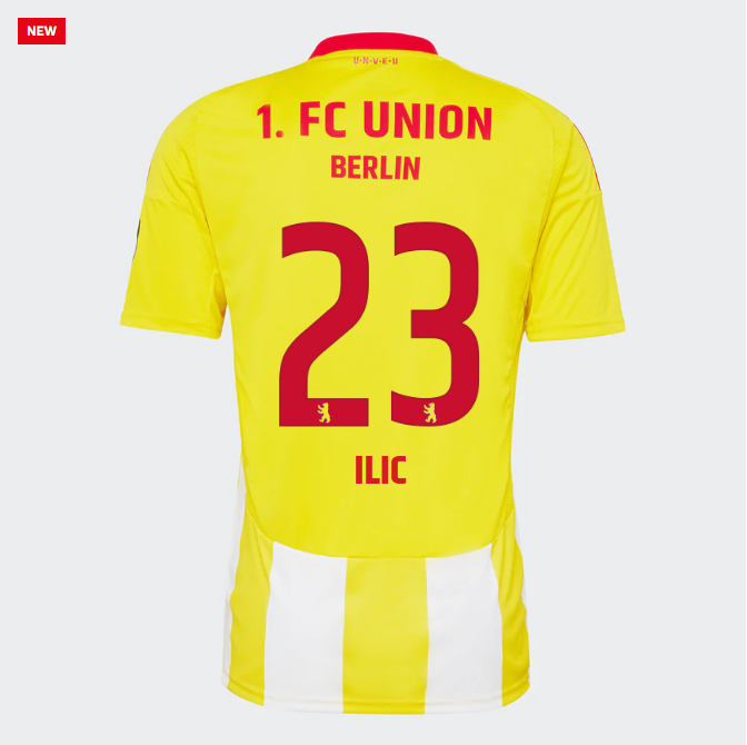 union ausweichtrikot proaf männer 2425 – 23 – ilic | 1. FC Union Berlin Trikots & Fußballschuhe Online Kaufen