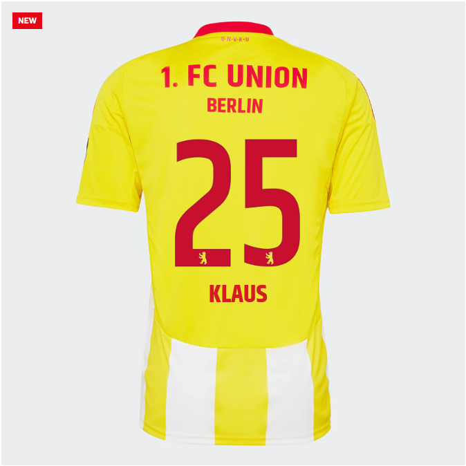 union ausweichtrikot proaf männer 2425 – 25 – klaus | 1. FC Union Berlin Trikots & Fußballschuhe Online Kaufen