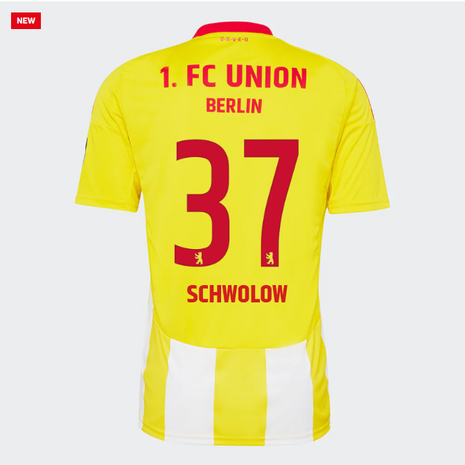 union ausweichtrikot proaf männer 2425 – 37 – schwolow | 1. FC Union Berlin Trikots & Fußballschuhe Online Kaufen
