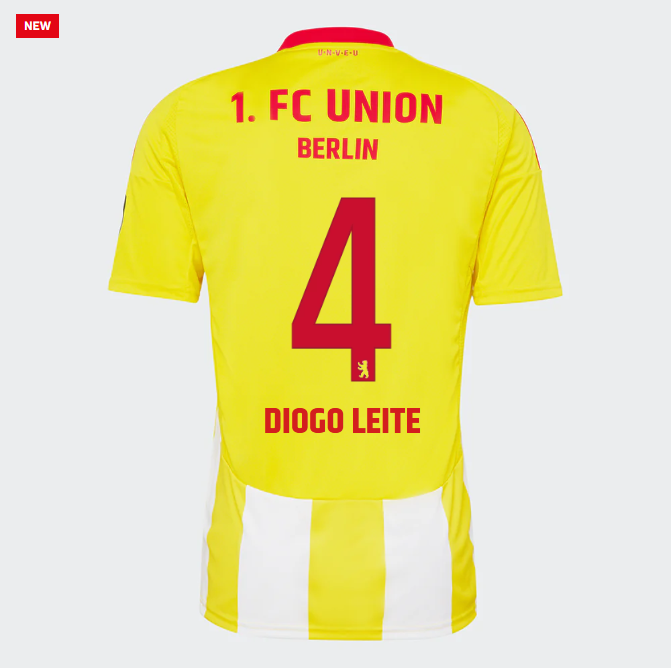 union ausweichtrikot proaf männer 2425 – 4 – diogo leite | 1. FC Union Berlin Trikots & Fußballschuhe Online Kaufen