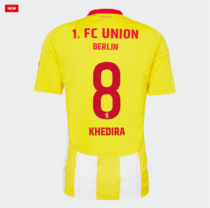 union ausweichtrikot proaf männer 2425 – 8 – khedira | 1. FC Union Berlin Trikots & Fußballschuhe Online Kaufen