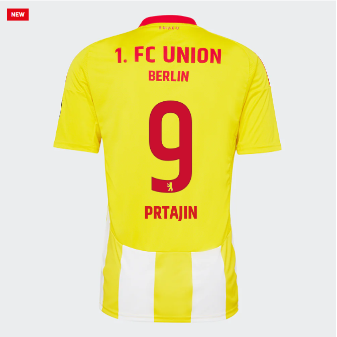 union ausweichtrikot proaf männer 2425 – 9 – prtajin | 1. FC Union Berlin Trikots & Fußballschuhe Online Kaufen