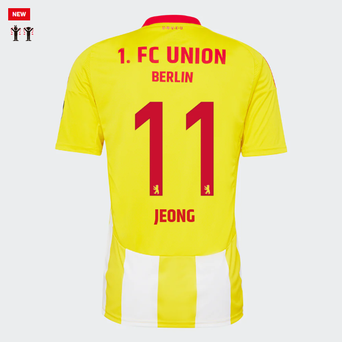 union ausweichtrikot proaf männer 2425 – kinder – 11 – jeong | 1. FC Union Berlin Trikots & Fußballschuhe Online Kaufen