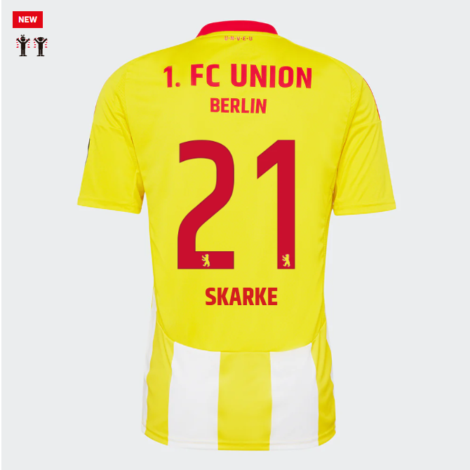 union ausweichtrikot proaf männer 2425 – kinder – 21 – skarke | 1. FC Union Berlin Trikots & Fußballschuhe Online Kaufen
