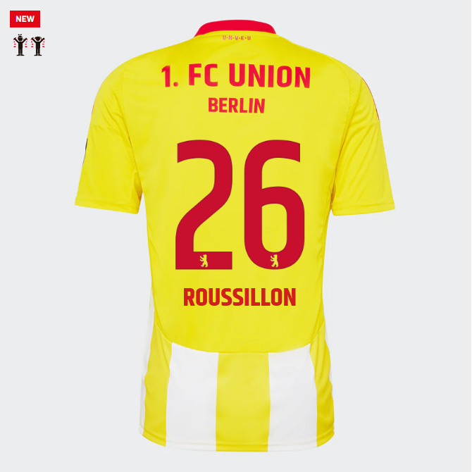 union ausweichtrikot proaf männer 2425 – kinder – 26 – roussillon | 1. FC Union Berlin Trikots & Fußballschuhe Online Kaufen