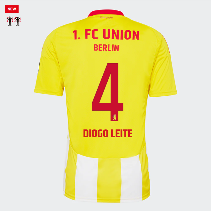 union ausweichtrikot proaf männer 2425 – kinder – 4 – diogo leite | 1. FC Union Berlin Trikots & Fußballschuhe Online Kaufen