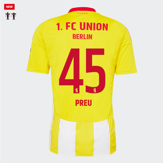 union ausweichtrikot proaf männer 2425 – kinder – 45 – preu | 1. FC Union Berlin Trikots & Fußballschuhe Online Kaufen