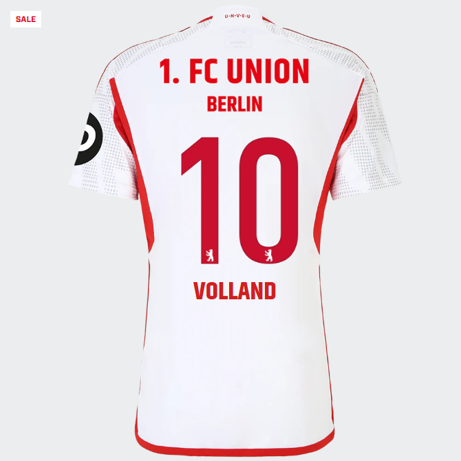 union auswärtstrikot 1. männer 2324 – 10 – volland | 1. FC Union Berlin Trikots & Fußballschuhe Online Kaufen