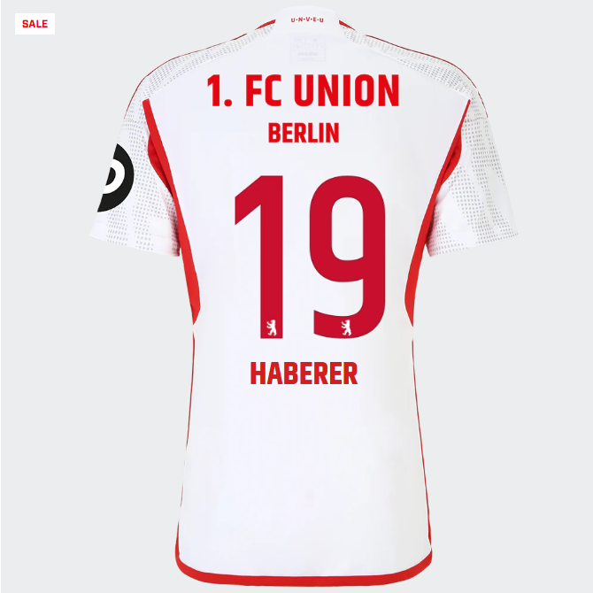 union auswärtstrikot 1. männer 2324 – 19 – haberer | 1. FC Union Berlin Trikots & Fußballschuhe Online Kaufen
