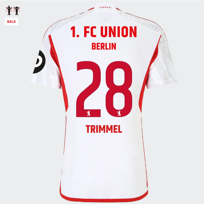 union auswärtstrikot 1. männer 2324 – kinder – 28 – trimmel | 1. FC Union Berlin Trikots & Fußballschuhe Online Kaufen