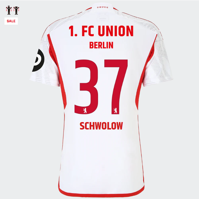 union auswärtstrikot 1. männer 2324 – kinder – 37 – schwolow | 1. FC Union Berlin Trikots & Fußballschuhe Online Kaufen