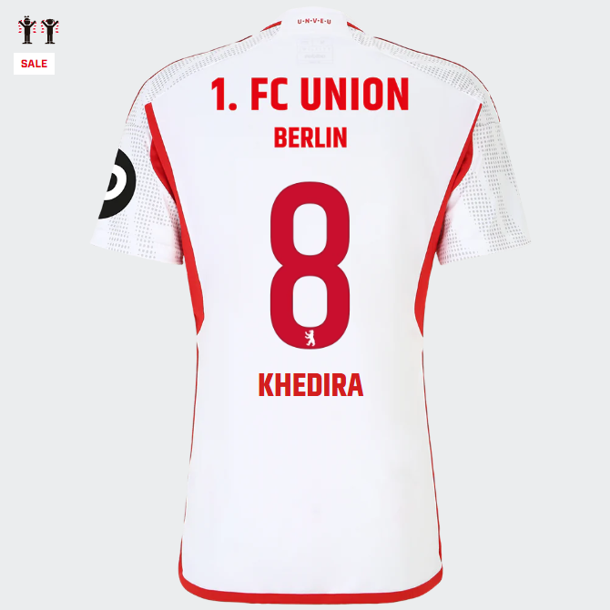 union auswärtstrikot 1. männer 2324 – kinder – 8 – khedira | 1. FC Union Berlin Trikots & Fußballschuhe Online Kaufen