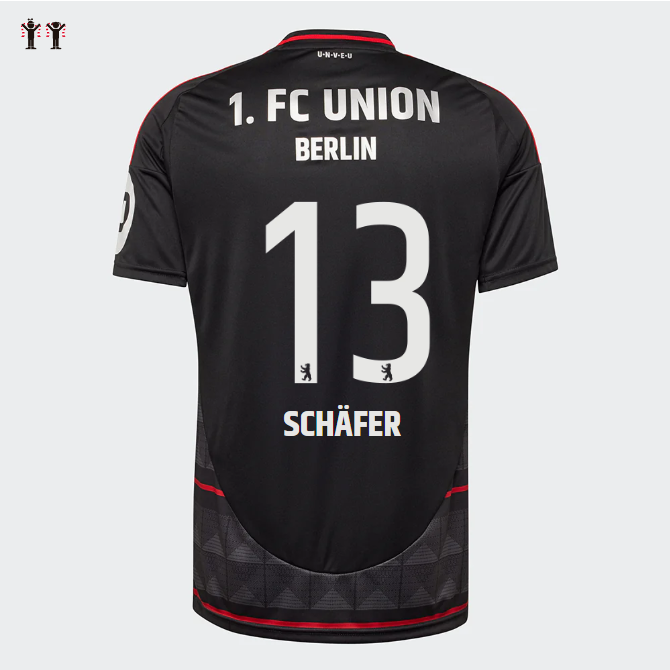 union auswärtstrikot berlin männer 2425 – kinder – 13 – schäfer | 1. FC Union Berlin Trikots & Fußballschuhe Online Kaufen