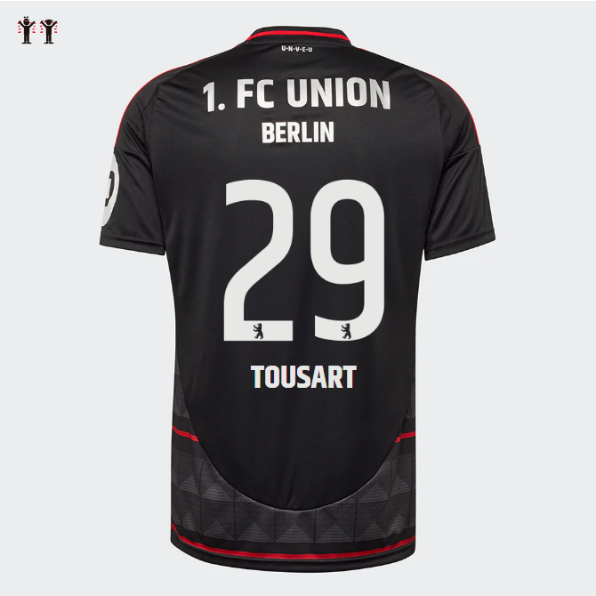 union auswärtstrikot berlin männer 2425 – kinder – 29 – tousart | 1. FC Union Berlin Trikots & Fußballschuhe Online Kaufen