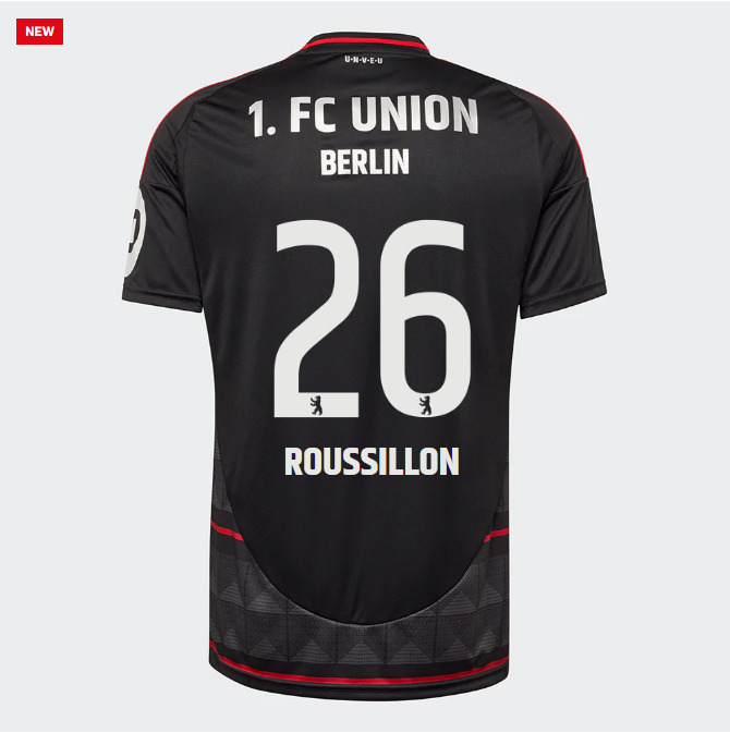 union auswärtstrikot proaf männer 2425 – 26 – roussillon | 1. FC Union Berlin Trikots & Fußballschuhe Online Kaufen