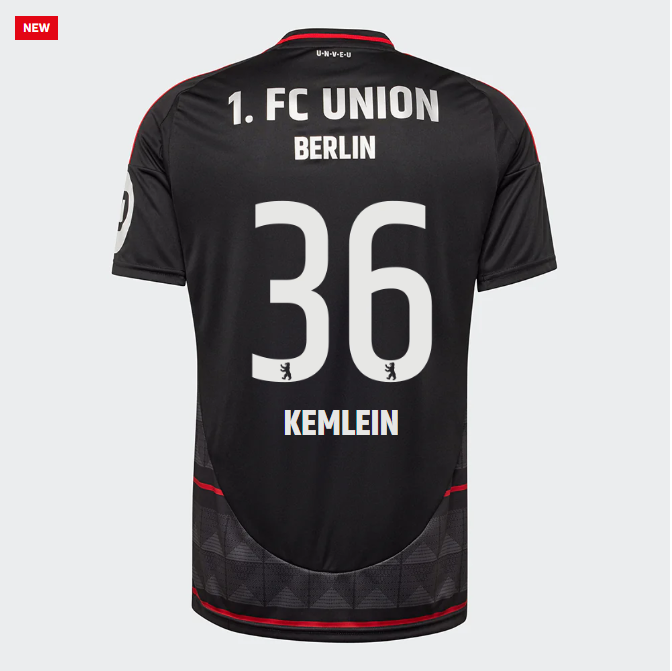 union auswärtstrikot proaf männer 2425 – 36 – kemlein | 1. FC Union Berlin Trikots & Fußballschuhe Online Kaufen