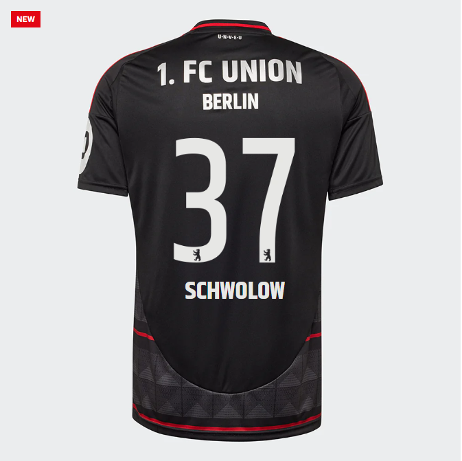 union auswärtstrikot proaf männer 2425 – 37 – schwolow | 1. FC Union Berlin Trikots & Fußballschuhe Online Kaufen