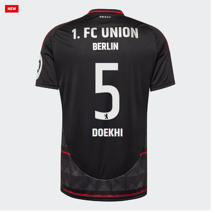union auswärtstrikot proaf männer 2425 – 5 – doekhi | 1. FC Union Berlin Trikots & Fußballschuhe Online Kaufen