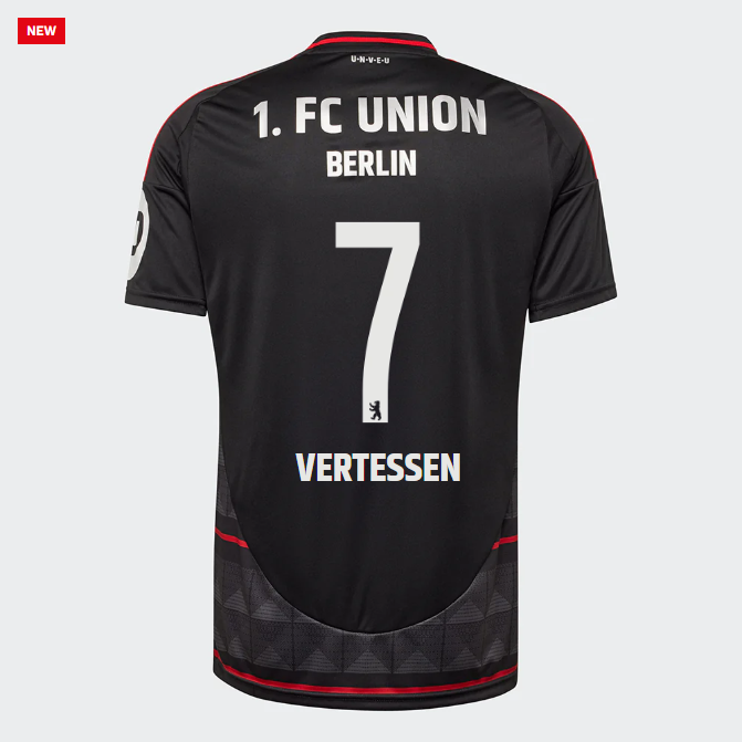 union auswärtstrikot proaf männer 2425 – 7 – vertessen | 1. FC Union Berlin Trikots & Fußballschuhe Online Kaufen