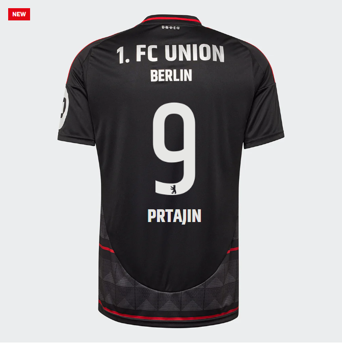 union auswärtstrikot proaf männer 2425 – 9 – prtajin | 1. FC Union Berlin Trikots & Fußballschuhe Online Kaufen