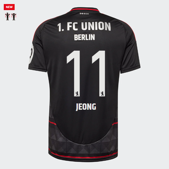 union auswärtstrikot proaf männer 2425 – kinder – 11 – jeong | 1. FC Union Berlin Trikots & Fußballschuhe Online Kaufen