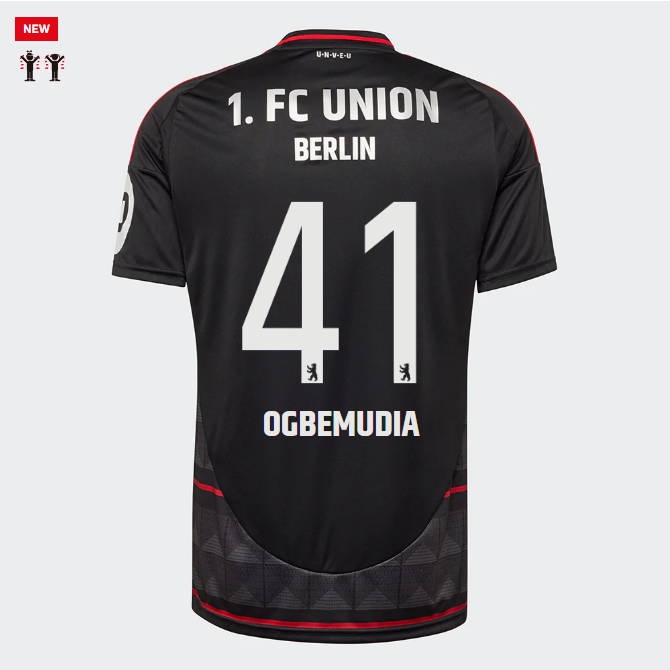 union auswärtstrikot proaf männer 2425 – kinder – 41 – ogbemudia | 1. FC Union Berlin Trikots & Fußballschuhe Online Kaufen