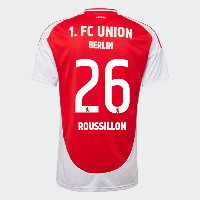 union heimtrikot berlin männer 2425 – 26 – roussillon | 1. FC Union Berlin Trikots & Fußballschuhe Online Kaufen