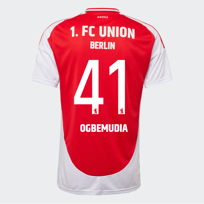 union heimtrikot berlin männer 2425 – 41 – ogbemudia | 1. FC Union Berlin Trikots & Fußballschuhe Online Kaufen