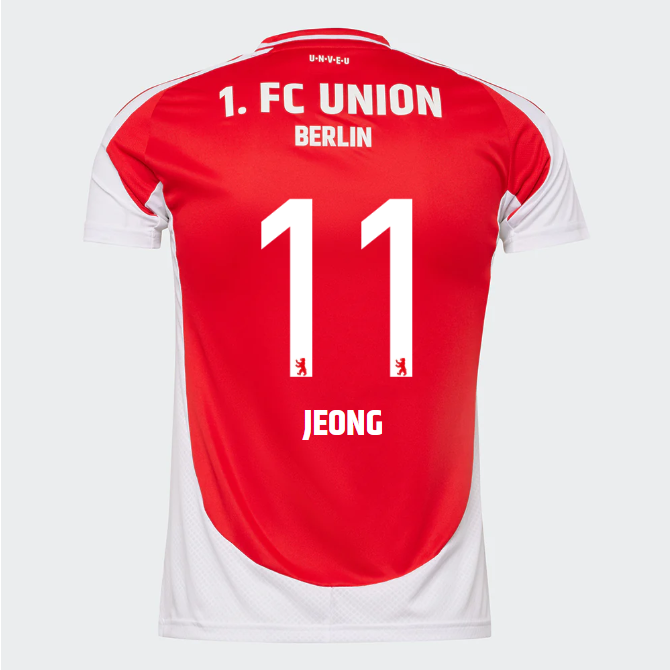 union heimtrikot berlin männer 2425 – tailliert – 11 – jeong | 1. FC Union Berlin Trikots & Fußballschuhe Online Kaufen