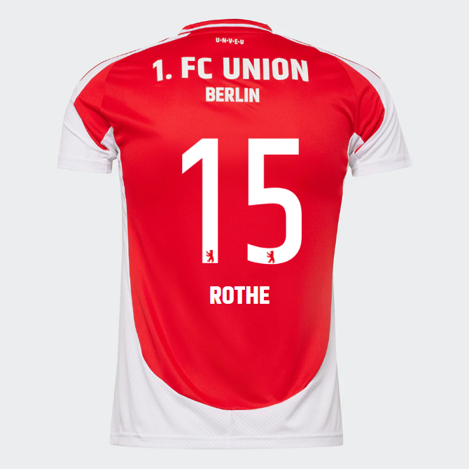 union heimtrikot berlin männer 2425 – tailliert – 15 – rothe | 1. FC Union Berlin Trikots & Fußballschuhe Online Kaufen