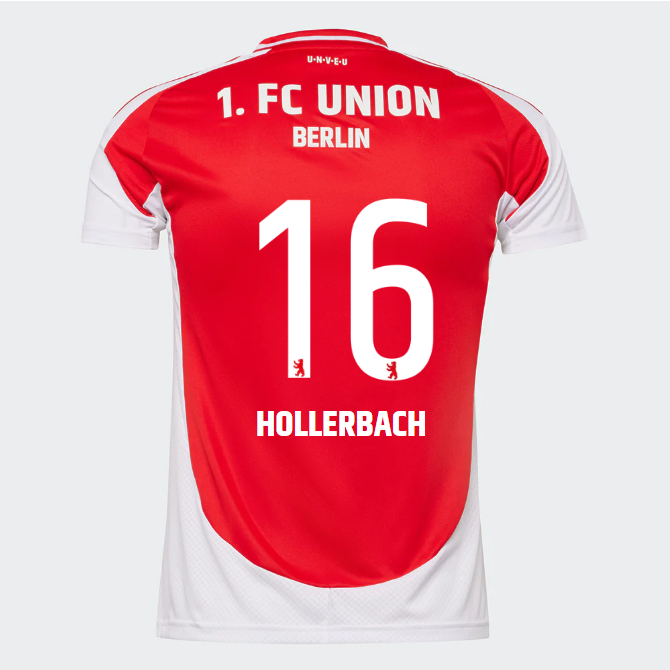 union heimtrikot berlin männer 2425 – tailliert – 16 – hollerbach | 1. FC Union Berlin Trikots & Fußballschuhe Online Kaufen