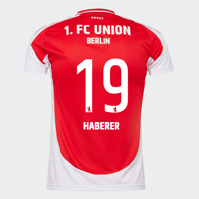 union heimtrikot berlin männer 2425 – tailliert – 19 – haberer | 1. FC Union Berlin Trikots & Fußballschuhe Online Kaufen