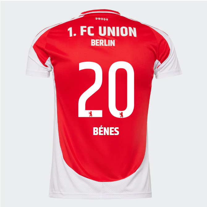 union heimtrikot berlin männer 2425 – tailliert – 20 – bénes | 1. FC Union Berlin Trikots & Fußballschuhe Online Kaufen