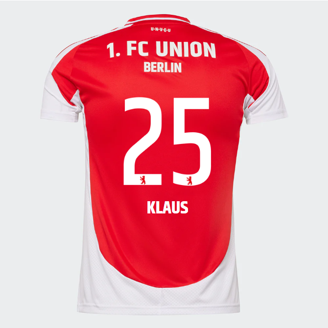 union heimtrikot berlin männer 2425 – tailliert – 25 – klaus | 1. FC Union Berlin Trikots & Fußballschuhe Online Kaufen