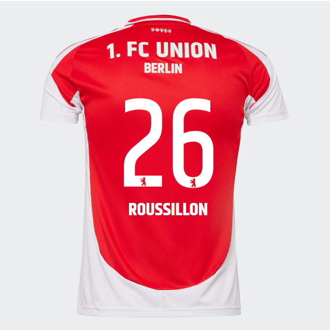 union heimtrikot berlin männer 2425 – tailliert – 26 – roussillon | 1. FC Union Berlin Trikots & Fußballschuhe Online Kaufen