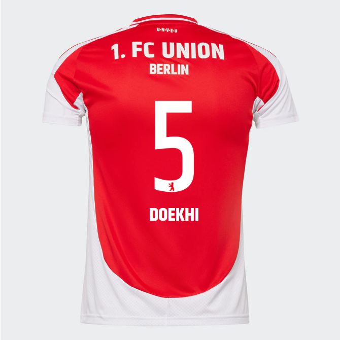 union heimtrikot berlin männer 2425 – tailliert – 5 – doekhi | 1. FC Union Berlin Trikots & Fußballschuhe Online Kaufen