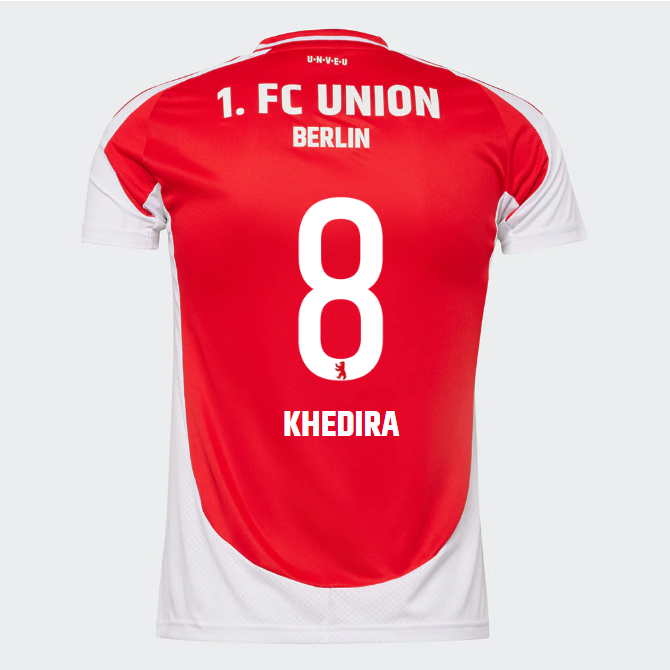 union heimtrikot berlin männer 2425 – tailliert – 8 – khedira | 1. FC Union Berlin Trikots & Fußballschuhe Online Kaufen