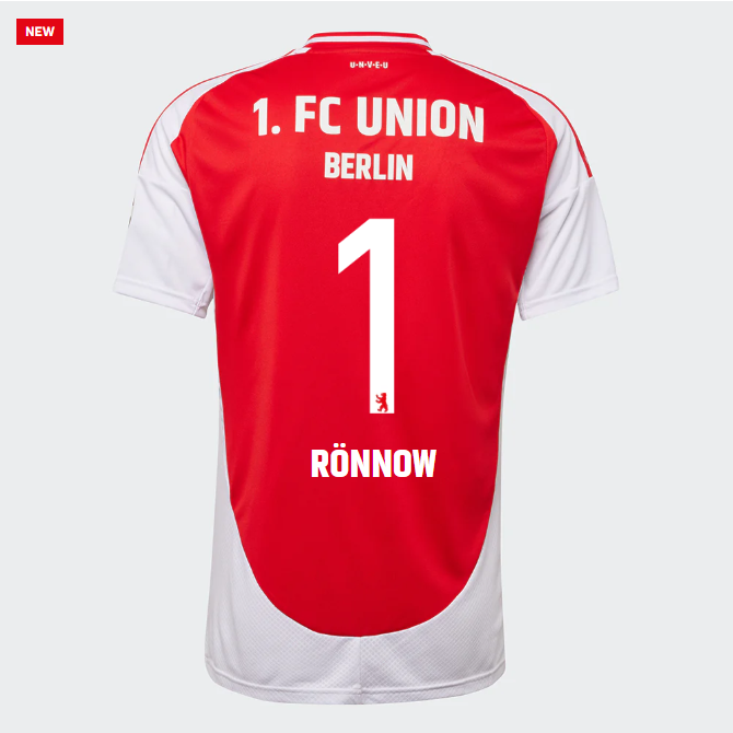 union heimtrikot proaf männer 2425 – 1 – rönnow | 1. FC Union Berlin Trikots & Fußballschuhe Online Kaufen